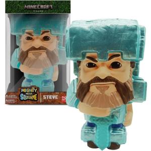 imageMinecraft Pig Mighty Mega SquishMe  Perfect for Party Favors Classroom Prizes Stress Relief Toys Fidget and Treasure Boxes  Minecraft Figures Squishy Animals ampamp Small ToysDiamond Steve