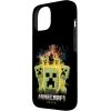 imageA Minecraft Movie Group Of Creepers Surrounding The Gang Case for iPhone 16iPhone 15