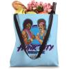 imageA Minecraft Movie Hunk City Rampage Powerful 90s Logo Tote Bag