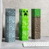 imageZak Designs Square Water Bottle Minecraft Creeper  22 oz  Durable BPAFree Plastic  Dishwasher Safe