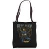 imageA Minecraft Movie Head Fake Steve Thunder And Metal Portrait Tote Bag