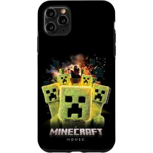 imageA Minecraft Movie Group Of Creepers Surrounding The Gang Case for iPhone 16iPhone 11 Pro Max