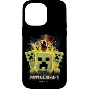 imageA Minecraft Movie Group Of Creepers Surrounding The Gang Case for iPhone 16iPhone 14 Pro Max