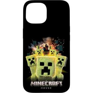 imageA Minecraft Movie Group Of Creepers Surrounding The Gang Case for iPhone 16iPhone 15