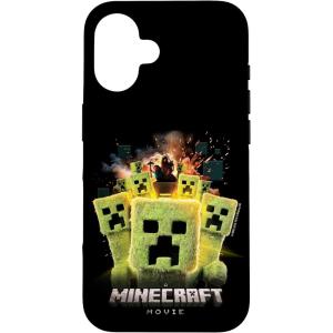 imageA Minecraft Movie Group Of Creepers Surrounding The Gang Case for iPhone 16iPhone 16