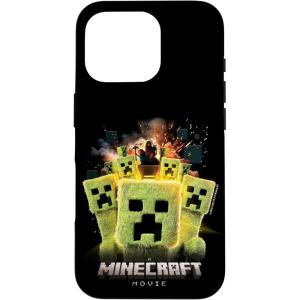 imageA Minecraft Movie Group Of Creepers Surrounding The Gang Case for iPhone 16iPhone 16 Pro