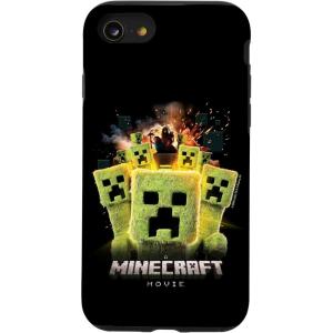 imageA Minecraft Movie Group Of Creepers Surrounding The Gang Case for iPhone 16iPhone SE 2020  7  8