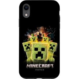 imageA Minecraft Movie Group Of Creepers Surrounding The Gang Case for iPhone 16iPhone XR