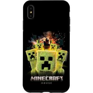 imageA Minecraft Movie Group Of Creepers Surrounding The Gang Case for iPhone 16iPhone XS Max