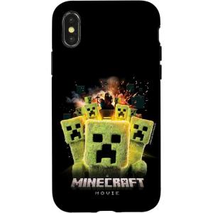 imageA Minecraft Movie Group Of Creepers Surrounding The Gang Case for iPhone 16iPhone XXS