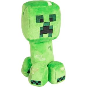 imageMinecraft 7832 Happy Explorer Creeper Plush Stuffed Toy MultiColorGreen 7 Inches