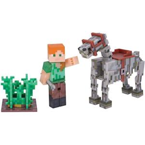 imageMinecraft Alex with Skeleton Horse Pack