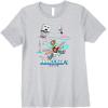 imageA Minecraft Movie Steve And Garret Escape Using Elytras Premium TShirtHeather Grey