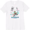 imageA Minecraft Movie Steve And Garret Escape Using Elytras Premium TShirtWhite
