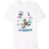 imageA Minecraft Movie Steve And Garret Escape Using Elytras Premium TShirtWhite