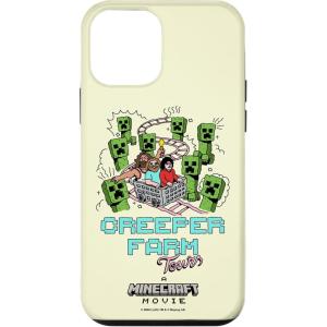imageA Minecraft Movie Creeper Farm Tour Cartoon Style Design Case for iPhone 16iPhone 12 mini
