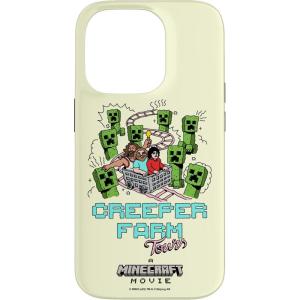 imageA Minecraft Movie Creeper Farm Tour Cartoon Style Design Case for iPhone 16iPhone 14 Pro