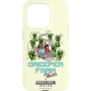 imageA Minecraft Movie Creeper Farm Tour Cartoon Style Design Case for iPhone 16iPhone 15 Pro