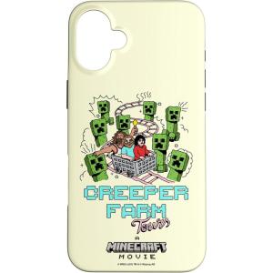 imageA Minecraft Movie Creeper Farm Tour Cartoon Style Design Case for iPhone 16iPhone 16 Plus