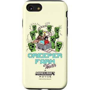imageA Minecraft Movie Creeper Farm Tour Cartoon Style Design Case for iPhone 16iPhone SE 2020  7  8