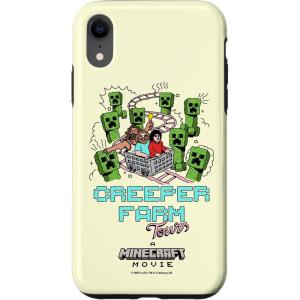 imageA Minecraft Movie Creeper Farm Tour Cartoon Style Design Case for iPhone 16iPhone XR