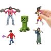 imageMattel Minecraft Ultimate Movie Pack with 8 Action Figures ampamp 8 Accessories Including 4inch Steve ampamp Creeper Collectible Toy Set
