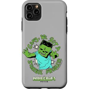 imageA Minecraft Movie Gang We Got A Zombie Problem Cartoon Style Case for iPhone 16iPhone 11 Pro Max