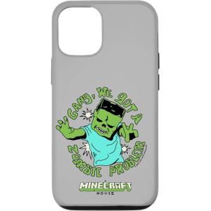 imageA Minecraft Movie Gang We Got A Zombie Problem Cartoon Style Case for iPhone 16iPhone 1212 Pro