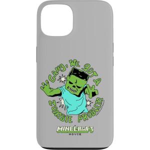 imageA Minecraft Movie Gang We Got A Zombie Problem Cartoon Style Case for iPhone 16iPhone 13