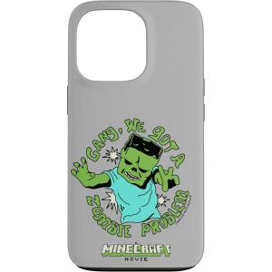 imageA Minecraft Movie Gang We Got A Zombie Problem Cartoon Style Case for iPhone 16iPhone 13 Pro