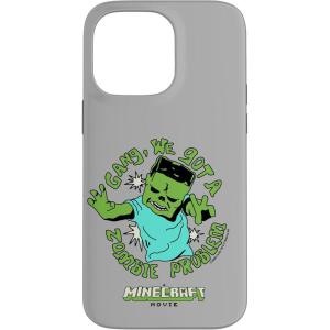 imageA Minecraft Movie Gang We Got A Zombie Problem Cartoon Style Case for iPhone 16iPhone 14 Pro Max