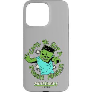 imageA Minecraft Movie Gang We Got A Zombie Problem Cartoon Style Case for iPhone 16iPhone 15 Pro Max