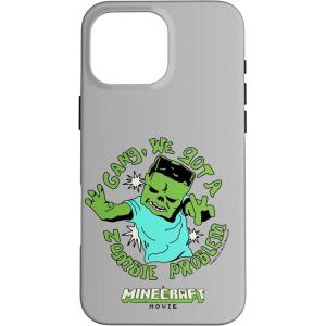 imageA Minecraft Movie Gang We Got A Zombie Problem Cartoon Style Case for iPhone 16iPhone 16 Pro Max