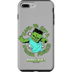 imageA Minecraft Movie Gang We Got A Zombie Problem Cartoon Style Case for iPhone 16iPhone 7 Plus8 Plus
