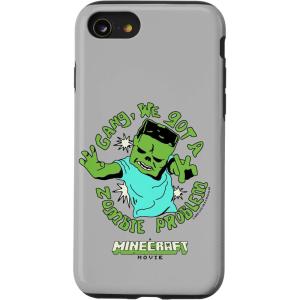 imageA Minecraft Movie Gang We Got A Zombie Problem Cartoon Style Case for iPhone 16iPhone SE 2020  7  8