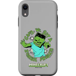imageA Minecraft Movie Gang We Got A Zombie Problem Cartoon Style Case for iPhone 16iPhone XR