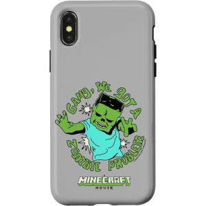 imageA Minecraft Movie Gang We Got A Zombie Problem Cartoon Style Case for iPhone 16iPhone XXS