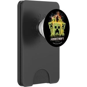 imageA Minecraft Movie Group Of Creepers Surrounding The Gang PopSockets Adhesive PopGripMagnetic PopWallet