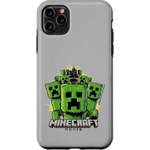 imageA Minecraft Movie Group Of Creepers Surrounding The Heroes Case for iPhone 16iPhone 11 Pro Max