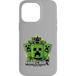 imageA Minecraft Movie Group Of Creepers Surrounding The Heroes Case for iPhone 16iPhone 14 Pro Max