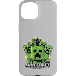 imageA Minecraft Movie Group Of Creepers Surrounding The Heroes Case for iPhone 16iPhone 15