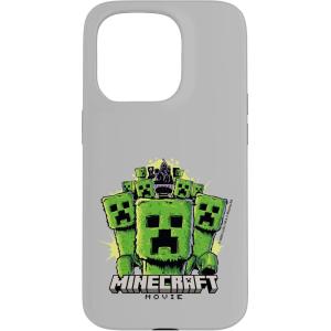 imageA Minecraft Movie Group Of Creepers Surrounding The Heroes Case for iPhone 16iPhone 15 Pro