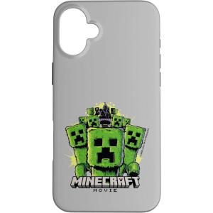 imageA Minecraft Movie Group Of Creepers Surrounding The Heroes Case for iPhone 16iPhone 16 Plus