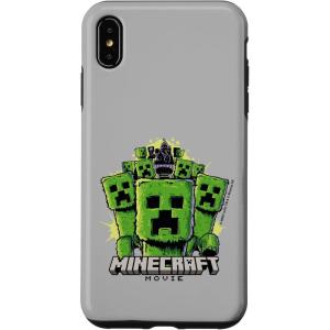 imageA Minecraft Movie Group Of Creepers Surrounding The Heroes Case for iPhone 16iPhone XS Max