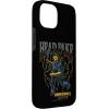 imageA Minecraft Movie Head Fake Steve Thunder And Metal Portrait Case for iPhone 16iPhone 15
