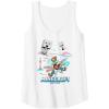 imageA Minecraft Movie Steve And Garret Escape Using Elytras Tank TopWhite