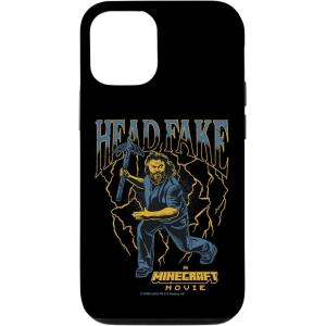 imageA Minecraft Movie Head Fake Steve Thunder And Metal Portrait Case for iPhone 16iPhone 1212 Pro