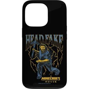 imageA Minecraft Movie Head Fake Steve Thunder And Metal Portrait Case for iPhone 16iPhone 13 Pro