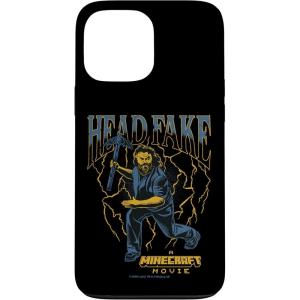 imageA Minecraft Movie Head Fake Steve Thunder And Metal Portrait Case for iPhone 16iPhone 13 Pro Max