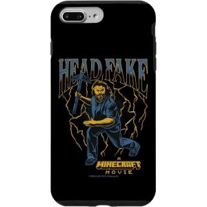 imageA Minecraft Movie Head Fake Steve Thunder And Metal Portrait Case for iPhone 16iPhone 7 Plus8 Plus